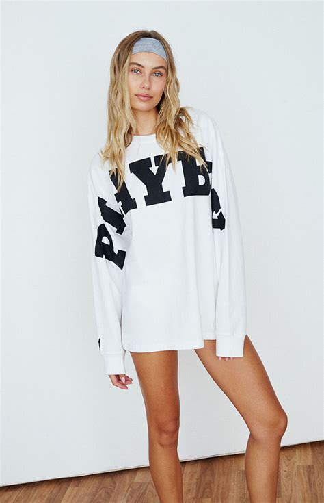 t-shirt playboy|Playboy By PacSun Long Sleeve Oversized T